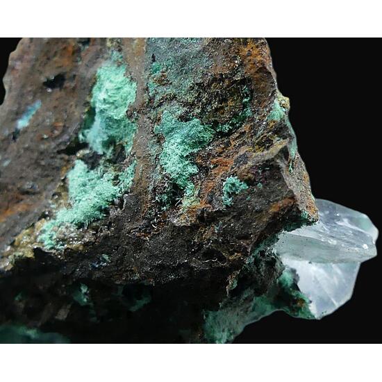 Rosasite & Calcite