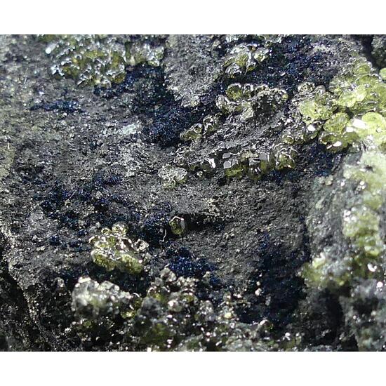 Native Sulphur & Covellite