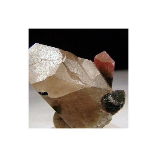 Tourmaline Var Liddicoatite & Quartz