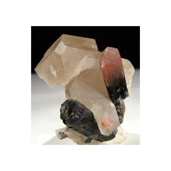 Tourmaline Var Liddicoatite & Quartz