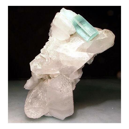 Aquamarine & Quartz