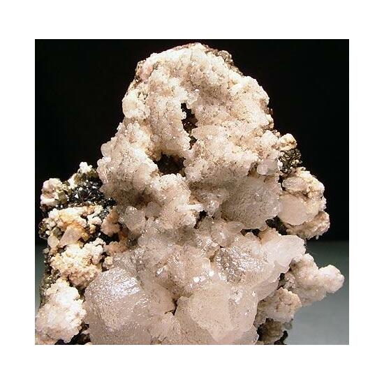 Calcite Dolomite & Chalcopyrite