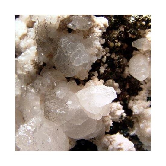 Calcite Dolomite & Chalcopyrite