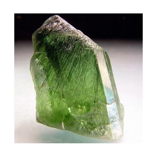 Peridot With Ludwigite