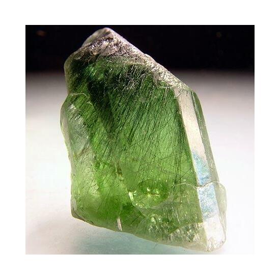 Peridot With Ludwigite