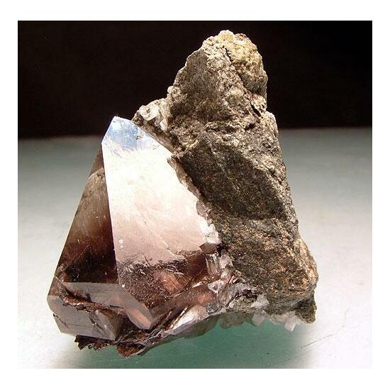 Quartz With Rutile & Brookite