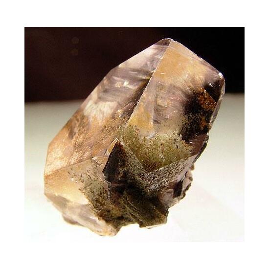 Quartz With Brookite & Rutile Inclusions