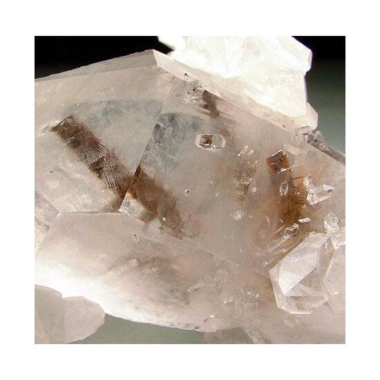 Quartz With Brookite & Rutile Inclusions