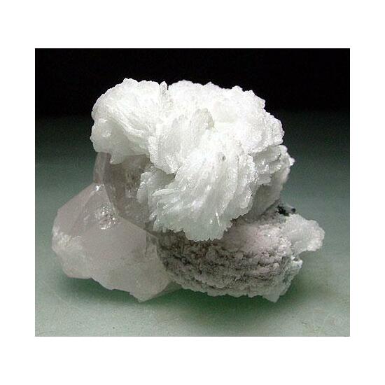 Cleavelandite & Quartz With Indicolite