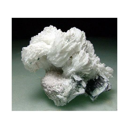 Cleavelandite & Quartz With Indicolite