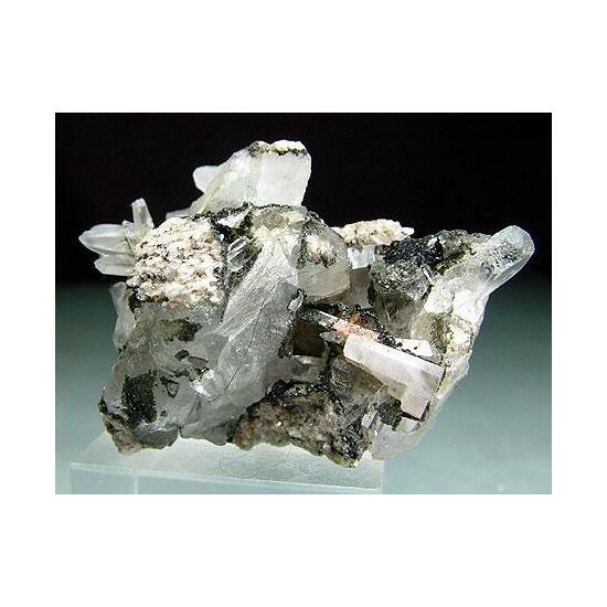 Quartz & Apatite With Chlorite