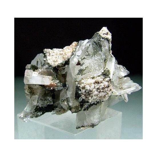 Quartz & Apatite With Chlorite