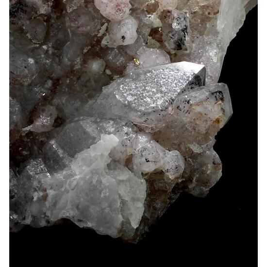 Quartz With Goethite Inclusions
