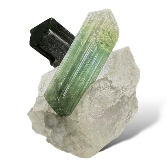 Elbaite & Quartz