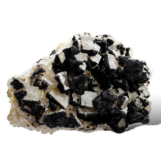 Fluorite With Siderite Sphalerite & Quartz