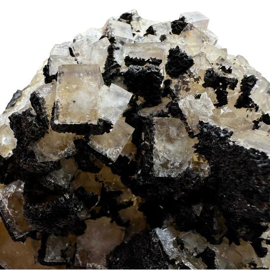 Fluorite With Siderite Sphalerite & Quartz