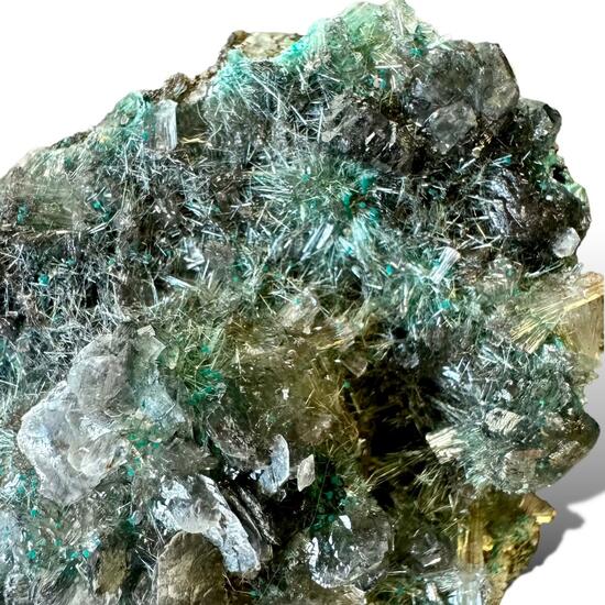 Plattnerite & Aurichalcite