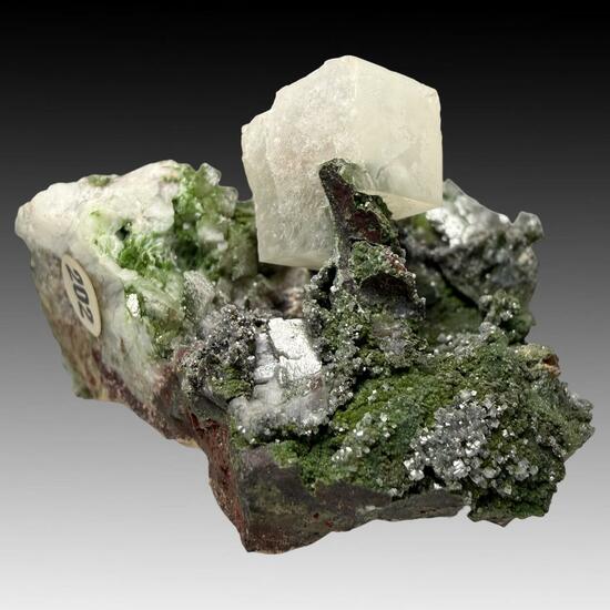 Calcite & Duftite