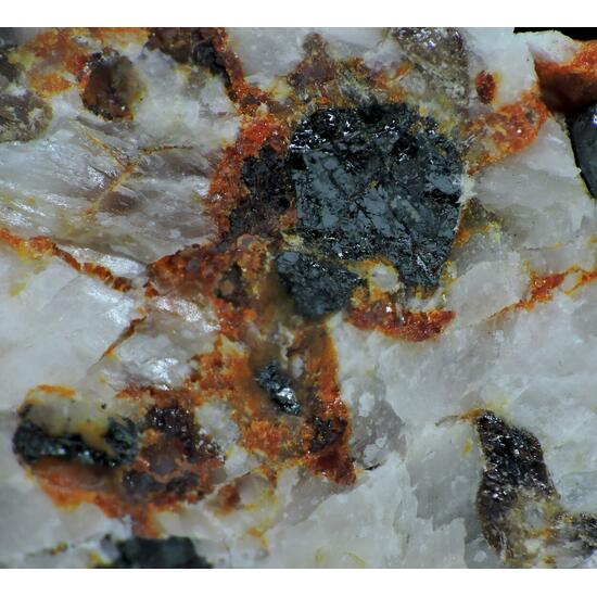 Zincite In Calcite