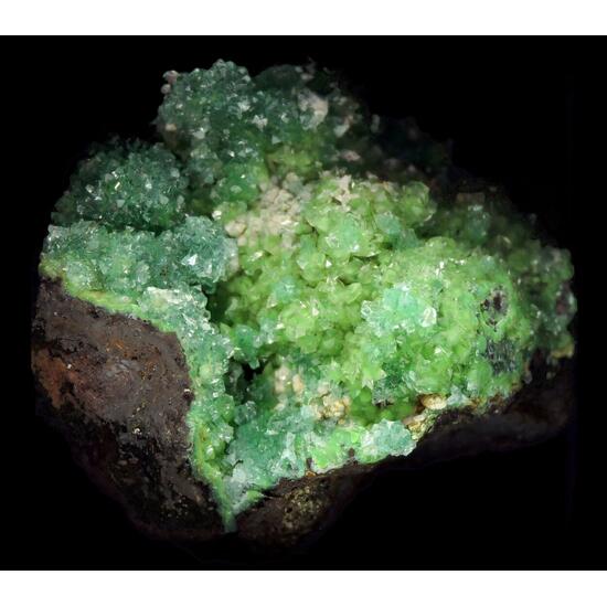 Adamite & Calcite On Conichalcite