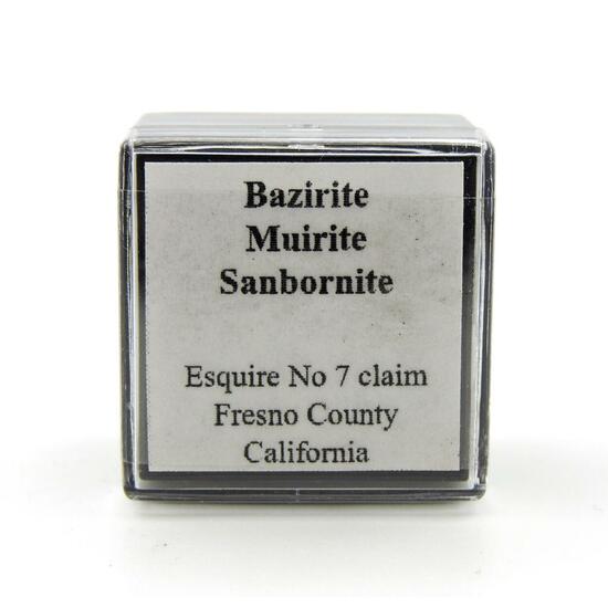 Bazirite With Muirite & Fresnoite