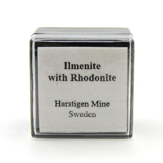 Rhodonite On Ilmenite