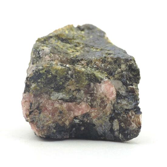Rhodonite On Ilmenite