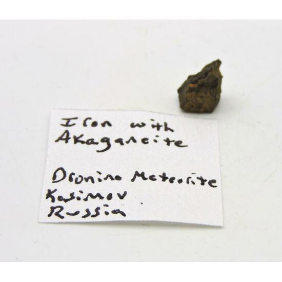 Akaganeite On Iron Meteorite