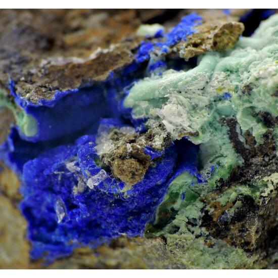 Azurite On Creedite