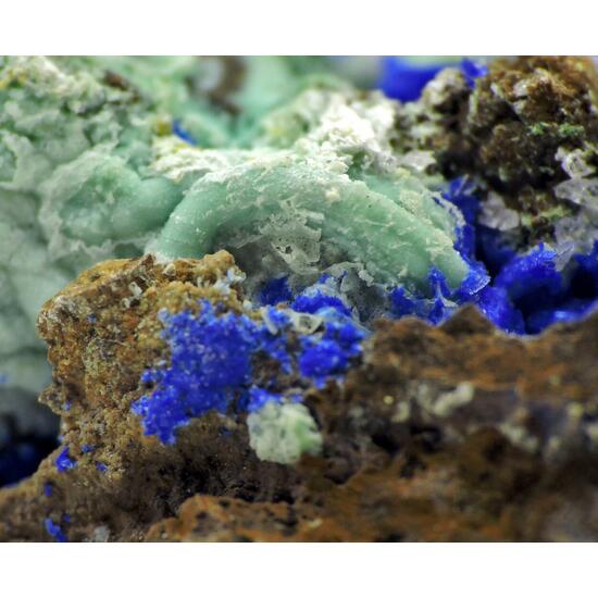 Azurite On Creedite