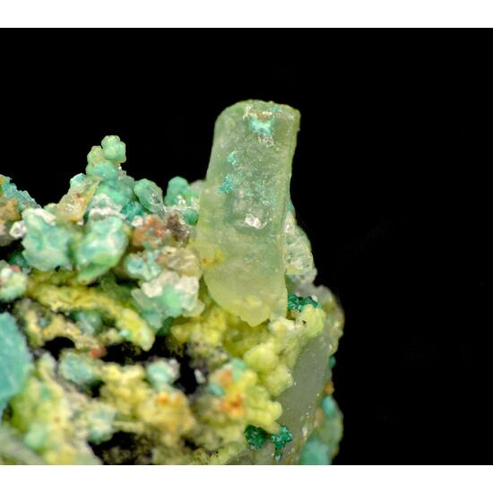 Celadonite With Leadhillite