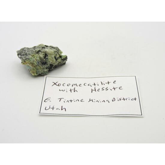 Xocomecatlite With Hessite