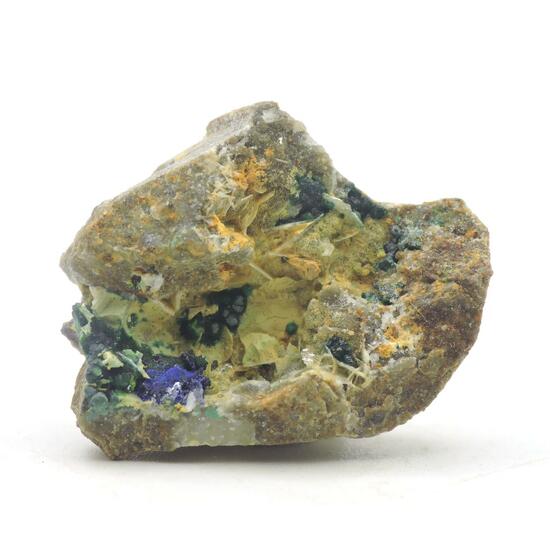 Azurite & Cornwallite