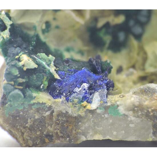 Azurite & Cornwallite