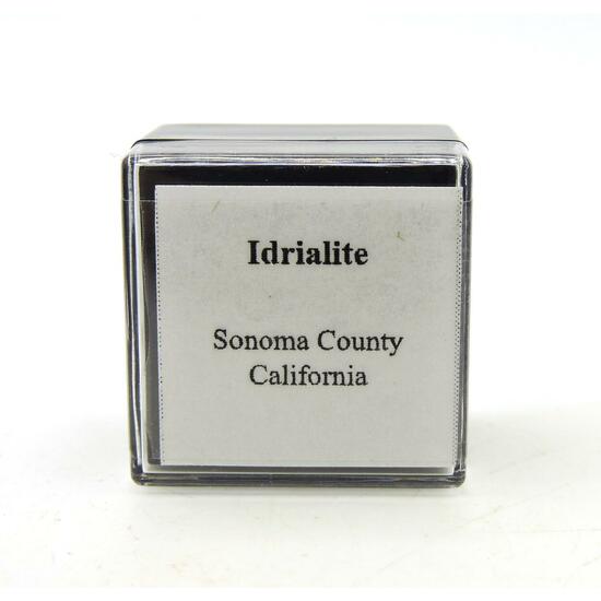 Idrialite With Cinnabar