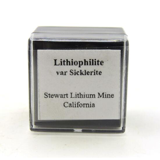 Lithiophilite Var Sicklerite
