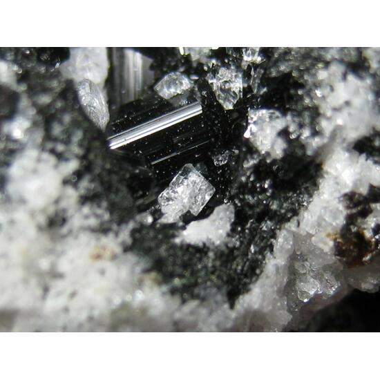 Vesuvianite Sanidine Hornblende & Fluorite