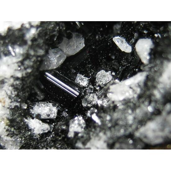 Vesuvianite Sanidine Hornblende & Fluorite