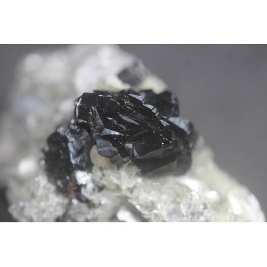 Cassiterite With Beryl Var Aquamarine