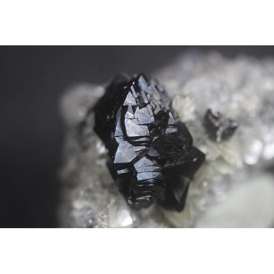 Cassiterite With Beryl Var Aquamarine
