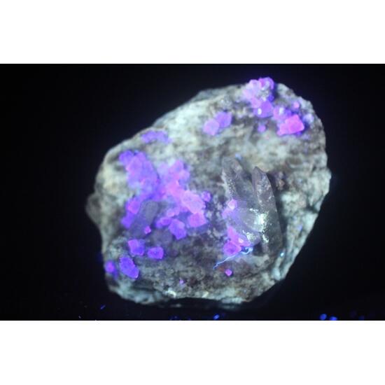 Fluorite With Quartz