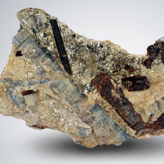 Kyanite & Paragonite & Staurolite