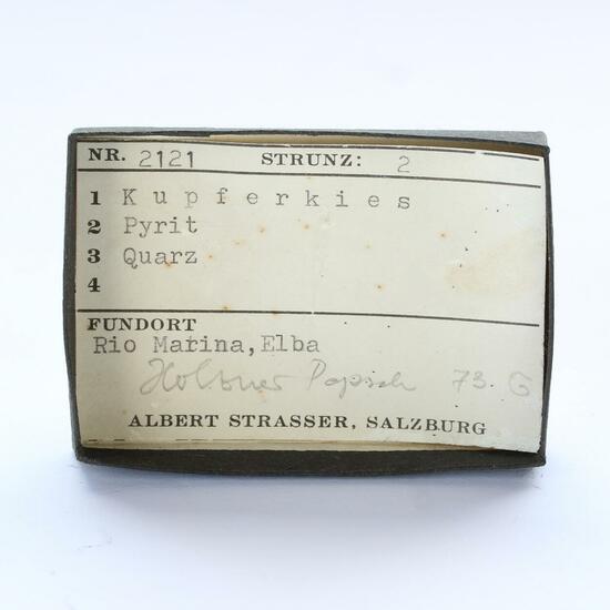 Chalcopyrite With Quartz & Pyrite