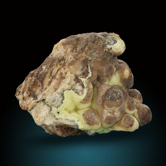 Gaspéite In Aragonite