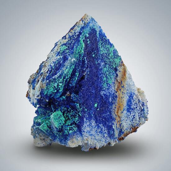Azurite & Malachite & Dolomite