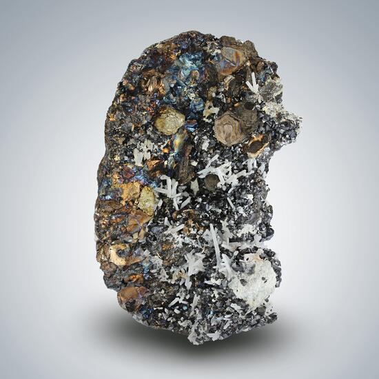 Pyrrhotite With Sphalerite Pyrite & Quartz