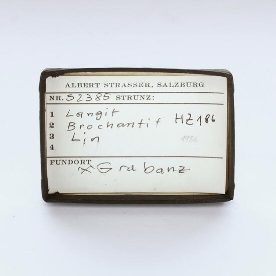 Langite & Brochantite