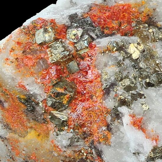 Trechmannite Realgar & Pyrite