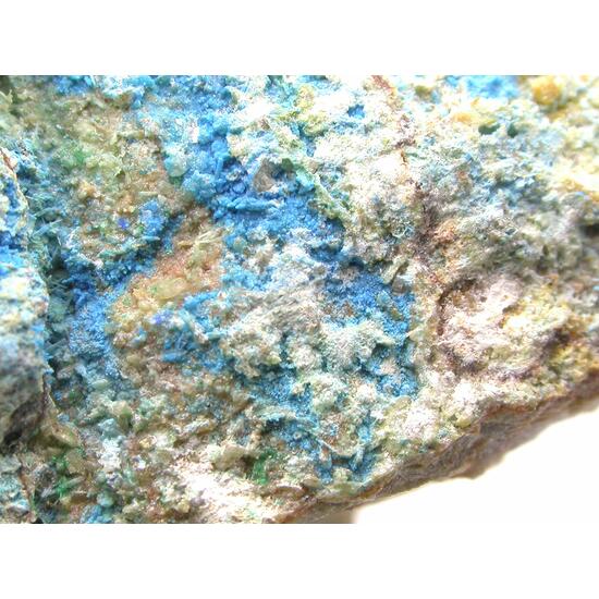 Carbonatecyanotrichite Linarite Brochantite & Anglesite
