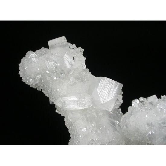 Fluorapophyllite & Quartz